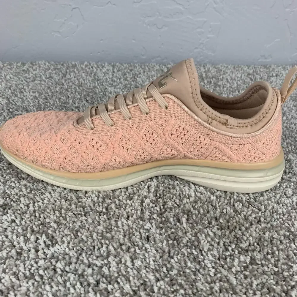 APL Techloom Phantom Sneakers Womens Size 9 Orange Athletic Shoes NWOT